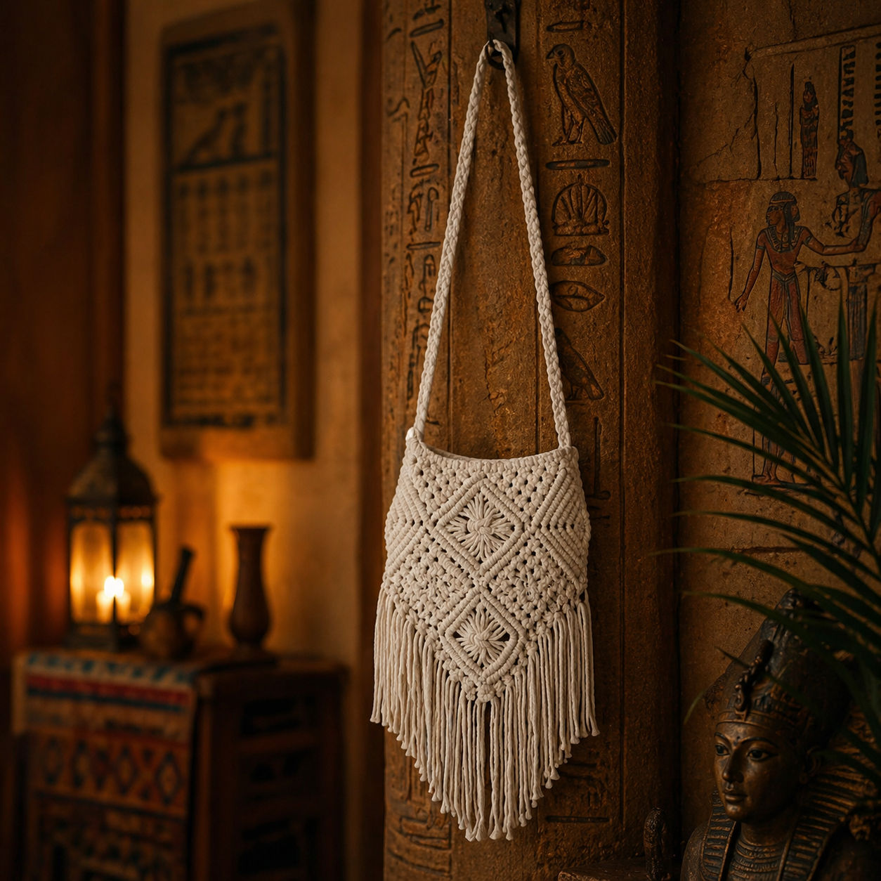 New Design Macrame Sling Bag